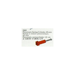 LEGO Pneumatic Spring Cylinder 48 mm Red Set 5103