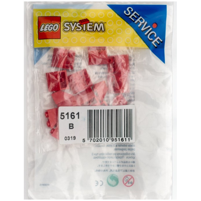 LEGO 16 Inverted Slope Bricks Set 5161