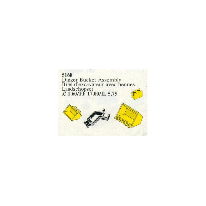 LEGO Digger Bucket Assembly Set 5168