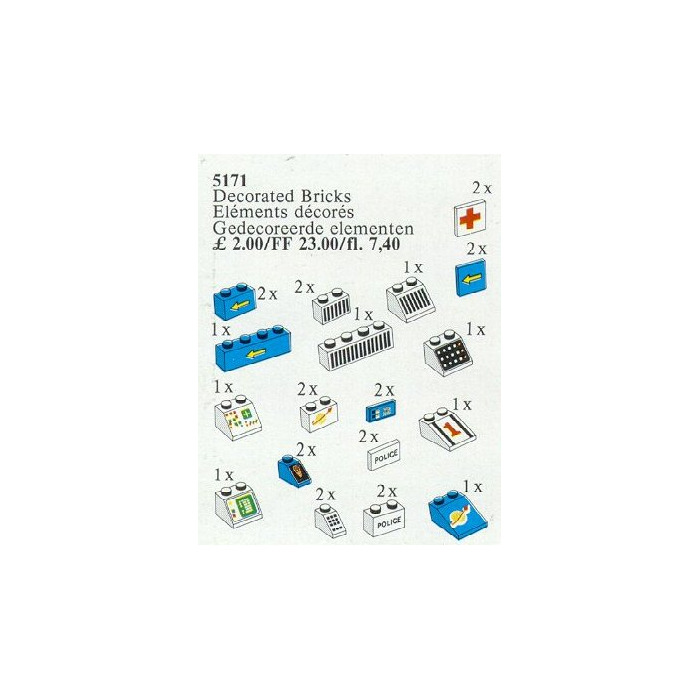 LEGO Decorated Elements Set 5171