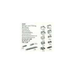 LEGO Hinges and Tilting Bearings Set 5183