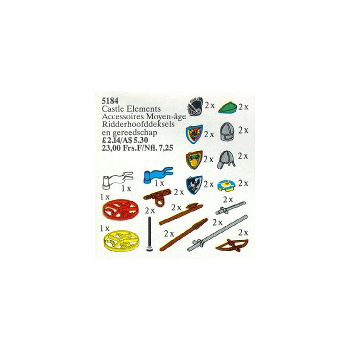 LEGO Castle Elements Set 5184