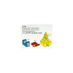 LEGO Crane Set Assembly 5169