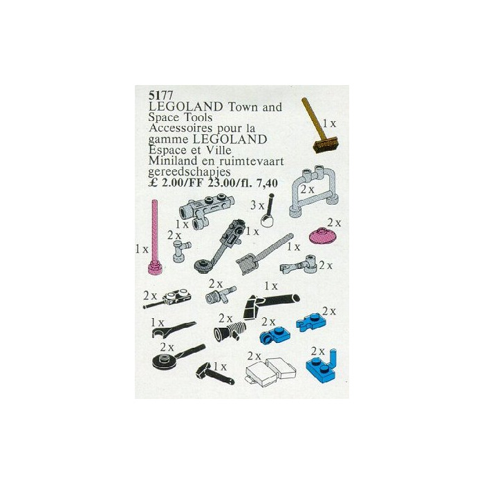 LEGO Town and Space Tools Set 5177