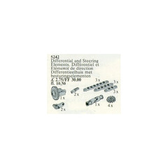 LEGO Differential Housing and Steering Elements Set 5242