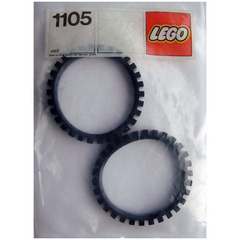 LEGO Two Rubber Crawler Tracks Set 1105