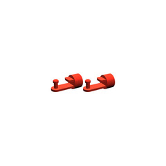 LEGO Magnetic Couplings for Railway Car Set 1109