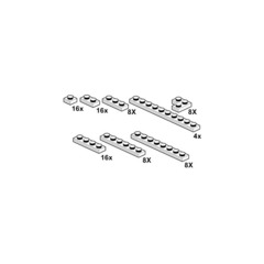 LEGO White Plates Set 10065