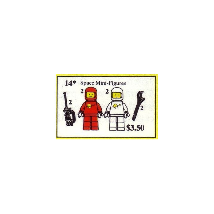 LEGO Space Minifigures Set 14-1