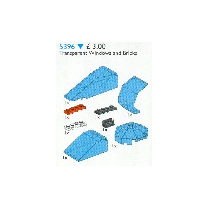 LEGO Transparent Windows and Bricks Set 5396