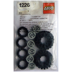 LEGO Tractor wheels and tyres Set 1226-1