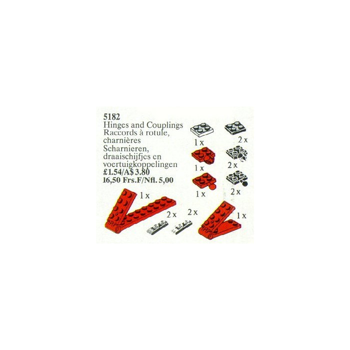 LEGO Hinges and Couplings Set 5182
