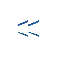 LEGO Blue beams Set 1222-1