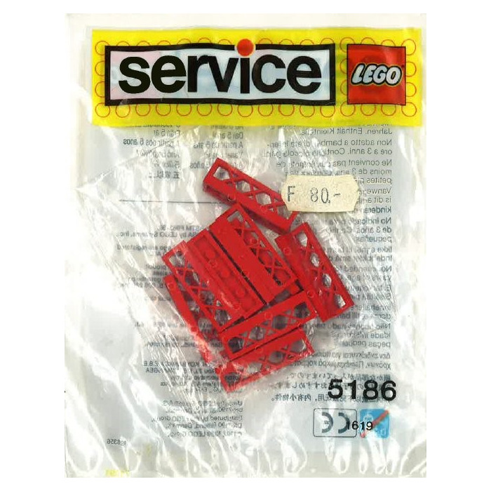 LEGO Low Fences Set 5186