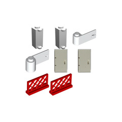 LEGO Doors and Fences Set 3-1