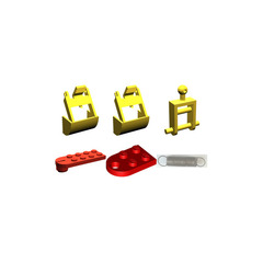 LEGO Plates with Holes Set 25