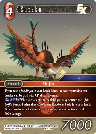 Suzaku - 16-012R - Foil
