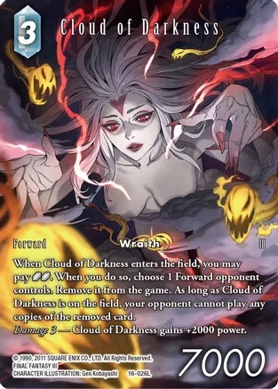 Cloud of Darkness - 16-026L - Full Art