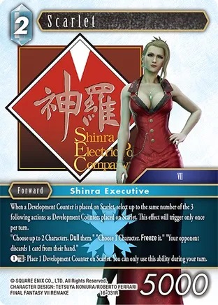 Scarlet - 16-031R - Foil