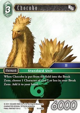 Chocobo - 16-054C - Foil