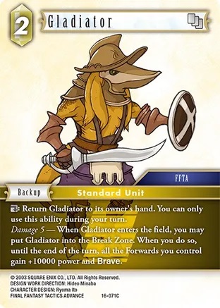 Gladiator - 16-071C - Foil