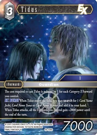 Tidus EX - 16-139S