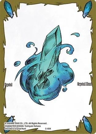 Crystal Token (Water) - C-004 - Full Art