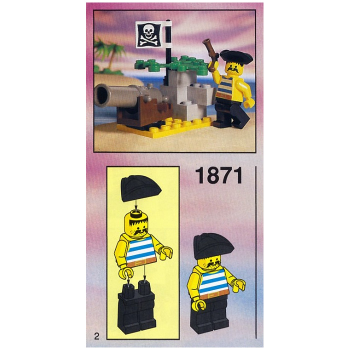 LEGO Pirates Cannon Set 1871