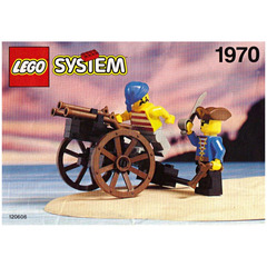 LEGO Pirates Gun Cart Set 1970