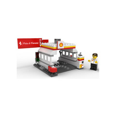 LEGO Shell Station Set 40195