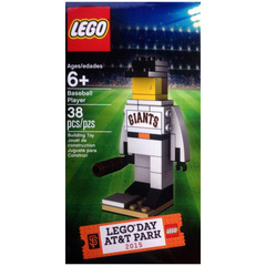 LEGO San Francisco Giants Baseball Player Set GIANTS
