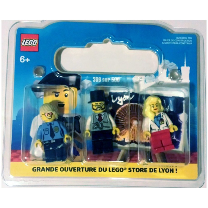 LEGO Lyon, France Exclusive Minifigure Pack Set LYON