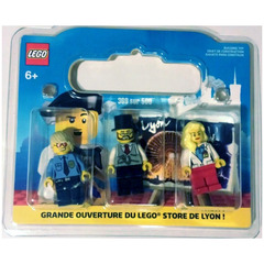 LEGO Lyon, France Exclusive Minifigure Pack Set LYON