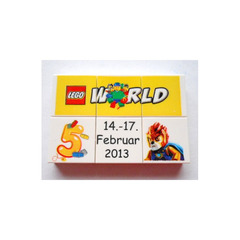 LEGO Puzzle Promotion from LEGO World Denmark 2013 Set