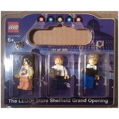 LEGO Sheffield, UK, Exclusive Minifigure Pack Set SHEFFIELD
