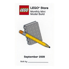 LEGO Book and Pencil Set MMMB013