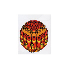 LEGO Easter Egg Orange Set 4212850