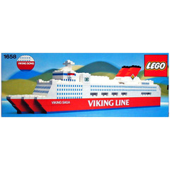 LEGO Viking Line Ferry 'Viking Saga' Set 1658