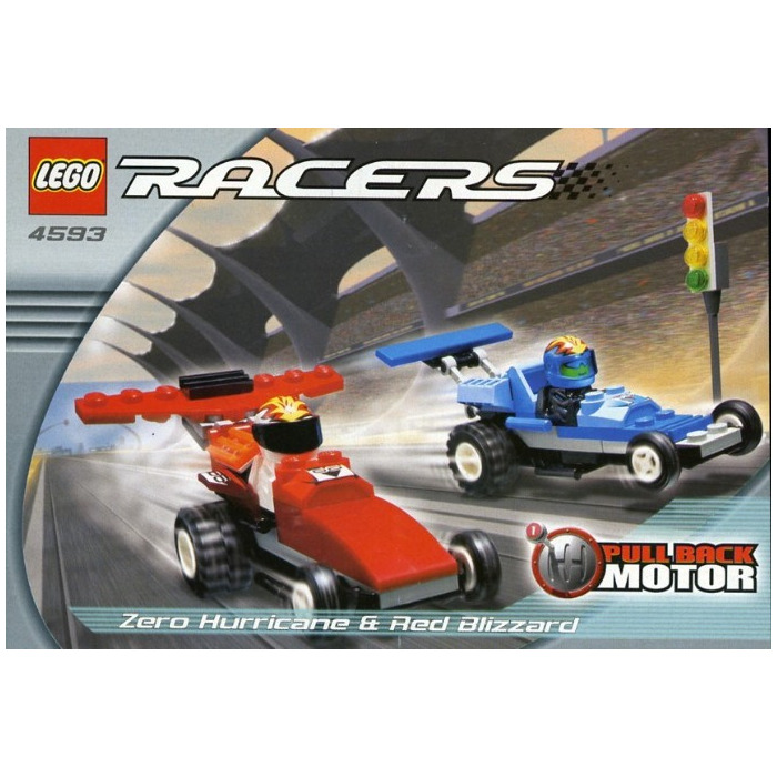 LEGO Zero Hurricane and Red Blizzard Set 4593