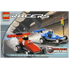 LEGO Zero Hurricane and Red Blizzard Set 4593