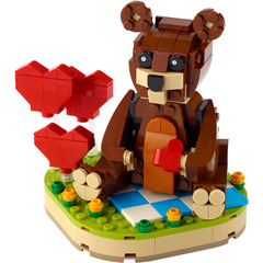 LEGO Valentine's Brown Bear Set 40462