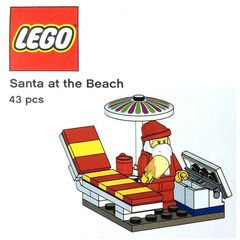 LEGO Santa at the Beach Set TRUSANTA