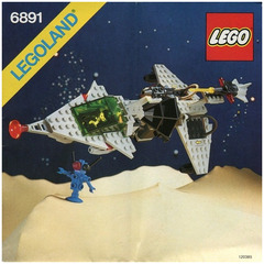 LEGO Gamma V Laser Craft Set 6891