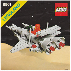 LEGO X1 Patrol Craft Set 6861-1