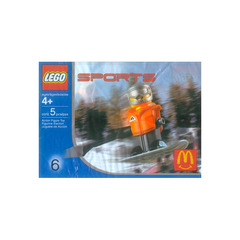 LEGO Snowboarder, Orange Vest Set 7922