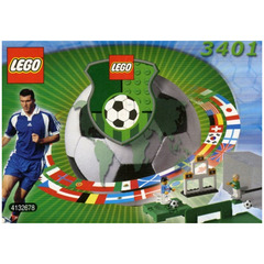 LEGO Shoot 'n' Score Set (without ZIDANE / Adidas Minifigure) 3401-1