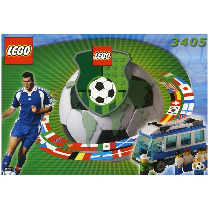 LEGO Blue Team Bus Set 3405