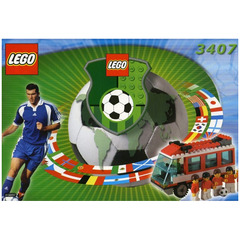 LEGO Red Team Bus Set 3407