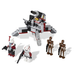 LEGO Elite Clone Trooper & Commando Droid Battle Pack Set 9488