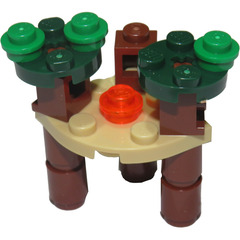 LEGO Star Wars Advent Calendar Set 75097-1 Subset Day 7 - Ewok Village